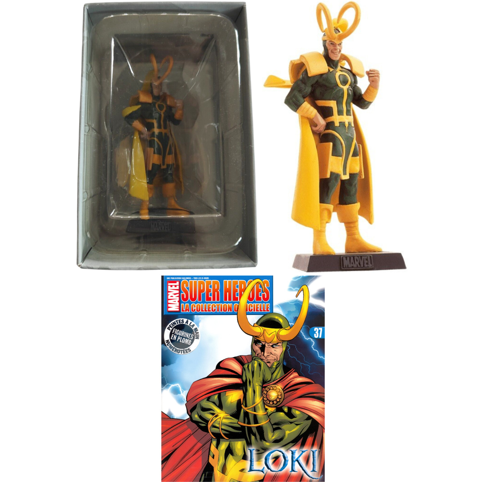 Marvel Super Heroes Loki 37 Figuras De Plomo Eaglemoss Comics Tebeo TV Juegos