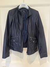 Peter Hahn Womens Jacket Size 10 Navy