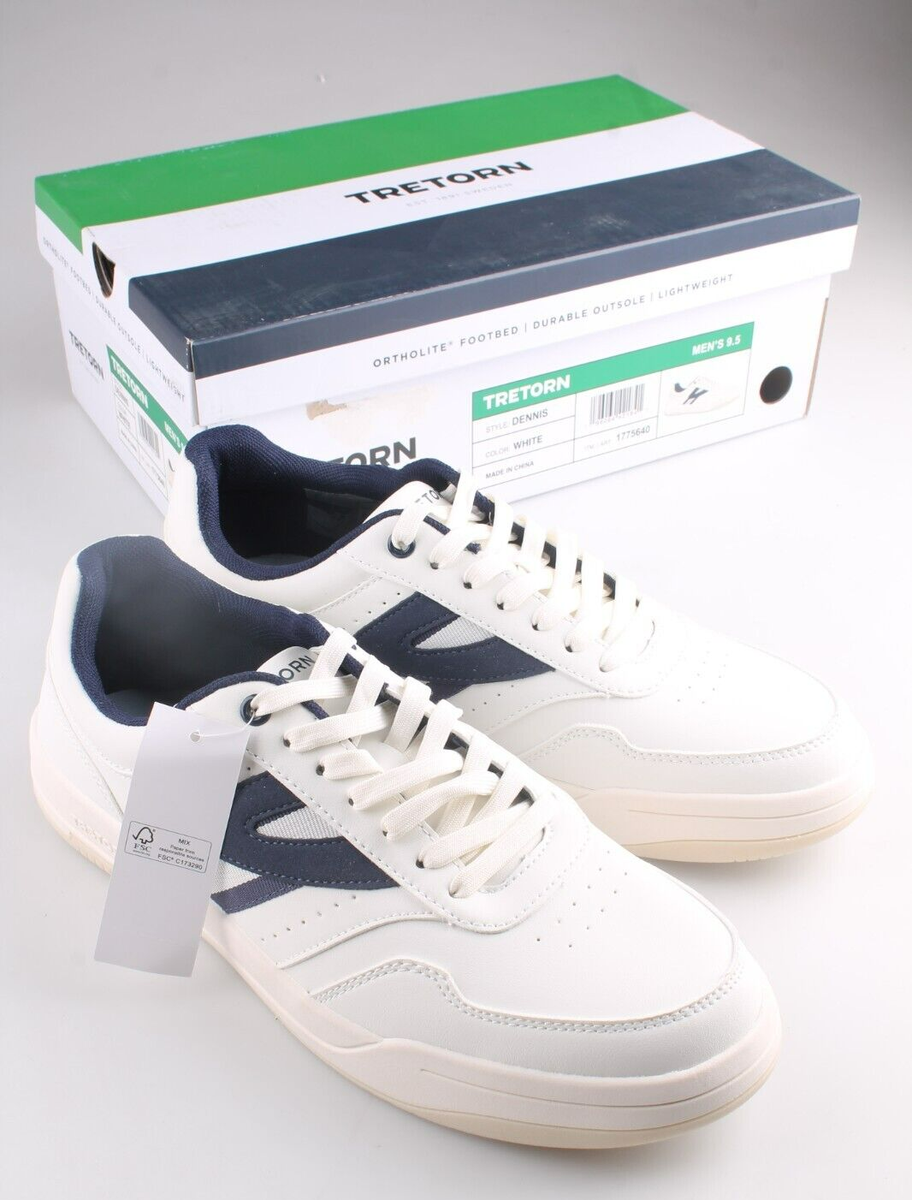 Tretorn Dennis‎ White And Blue Sneakers Size 10.5 Tretorn Men main image 3