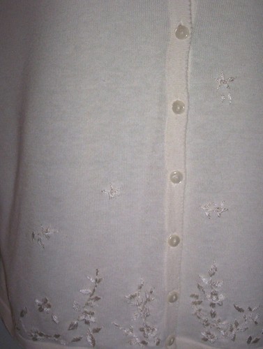 Conjunto Suéter Kathie Lee Mujer Blanco 2 Piezas Elegante Talla 16/18 Nuevo - Imagen 4 de 11
