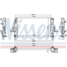 Radiateur Smart ROADSTER