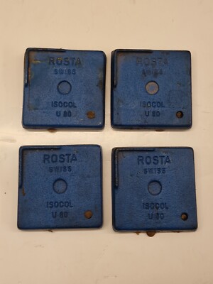 4 X Rosta  ISOCOL U80 Schwingungsdämpfer 05 040 002 