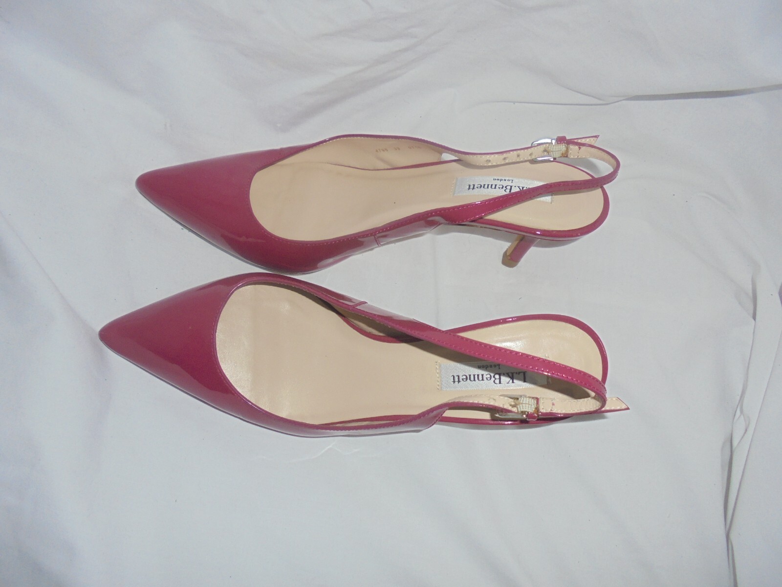 L.K. BENNETT WOMEN PINK LEATHER BUCKLE STRAP SANDALS SIZE UK 6 EU 39 VGC |  eBay
