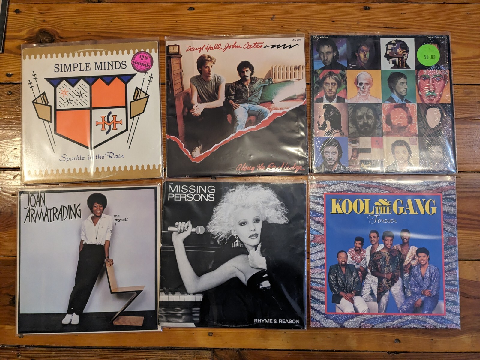 vinyl records 6 albums lot (in great condition)the who,Simple Minds,KOOL & GANG-image