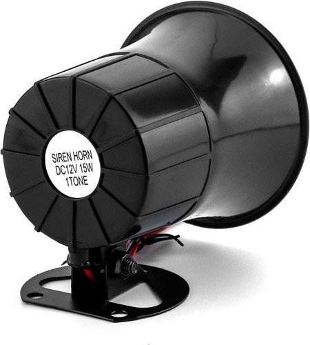 Electric Siren Horn, DC 12V Security Loud Wired Alarm Siren for Home Alarm Sy... - Picture 6 of 8