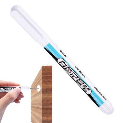 1/3/5PCS White Marker Pen For Wood Waterproof Permanent Marker Quick Dry White 