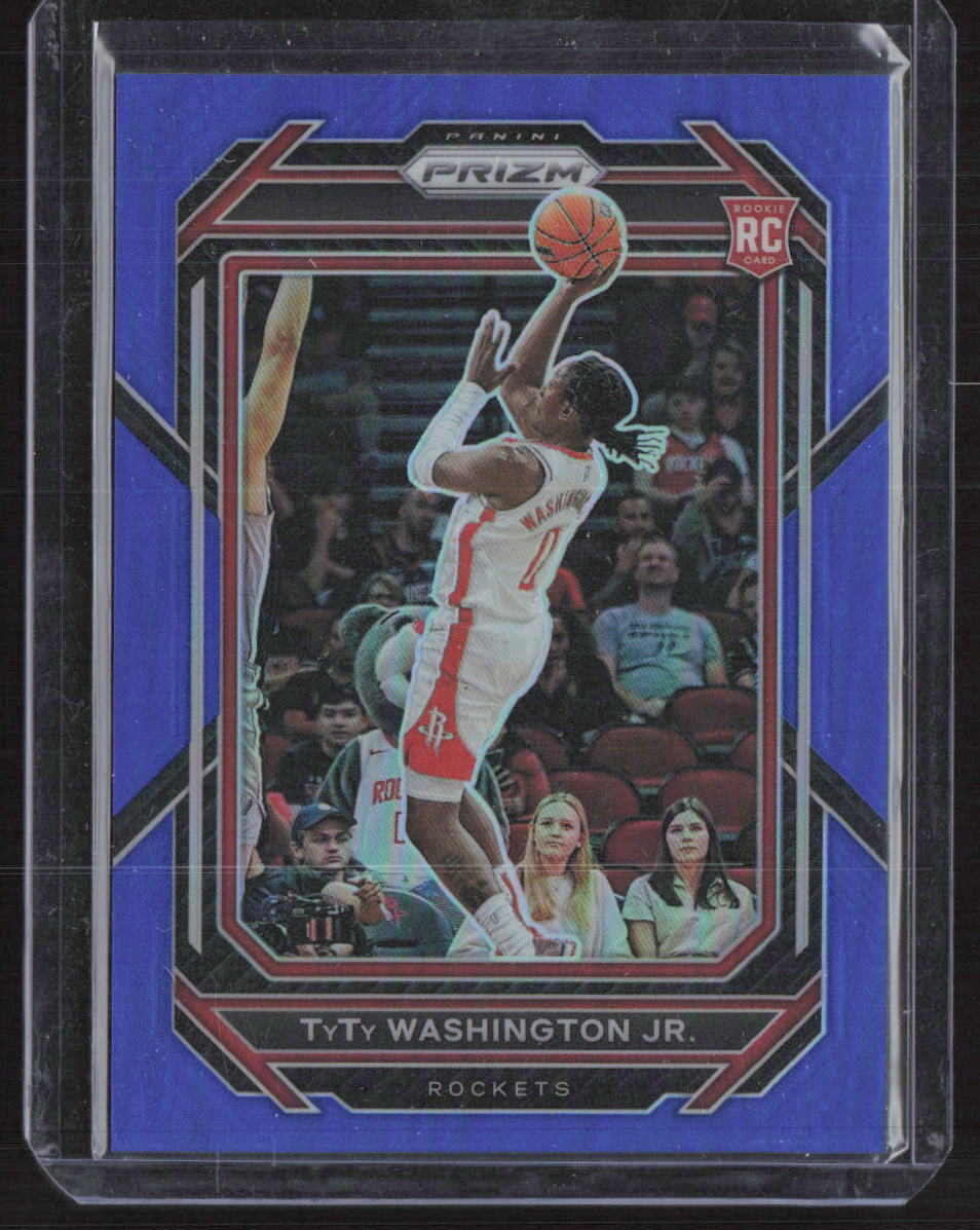 2022 Panini Prizm #243 TyTy Washington Jr. Blue /199