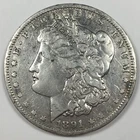 1891-O Morgan 90% Silver Dollar - Very Fine (VF) Cleaned KM#110 - 6216
