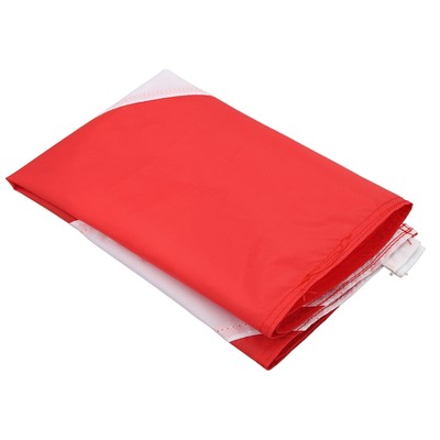 Red White Diving Flag Bright Colors Leichte 49x59cm Nylon Diver Down Flag F KB