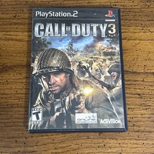 Call of Duty 3 - Sony PlayStation 2 PS2 Complete Tested & Working