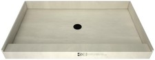 Tile Redi P4860C-PVC-22x30-4.5-4.5 Redi Base 60" x 48" - Black