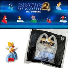 2022 Sonic 2 The HedgeHog TAILS TOY 2 McDonalds Toy Stocking Stuffer