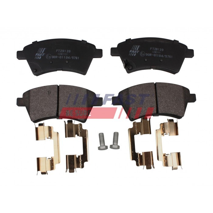 Plaquettes de frein avant Premium pour Suzuki SX4 et Fiat Sedici 4x4