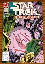Star Trek: The Tabukan Syndrome #36 Comic Book Part 2 (Late Sept 1992 DC Comics)