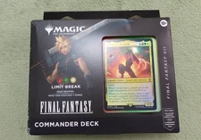 NEW - Magic: The Gathering Final Fantasy VII Commander Deck Limit Break