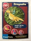 Dragonite #149 Pokemon TCG Burger King Promo PokeTrivia Trading Card Vintage MP