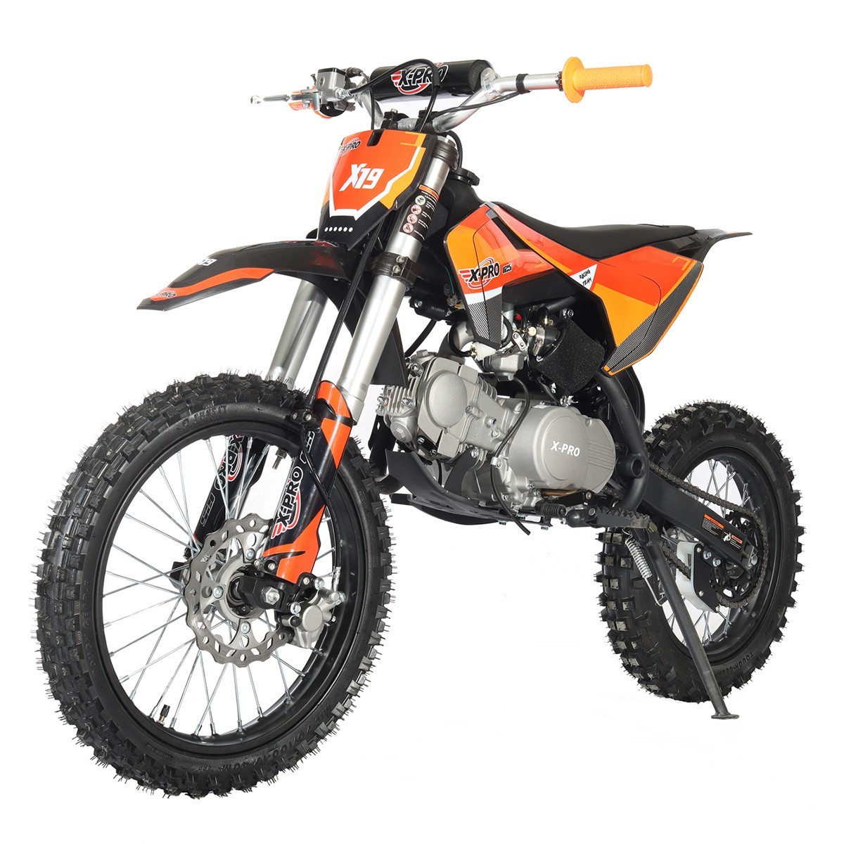 X-PRO X19 125cc Dirt Bike Pit Bike w/ 4-Speed Semi Auto