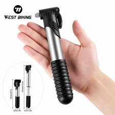 Portable Mini Bike Pump Bicycle Tyre Inflator Hand Pump Schrader Presta Valve