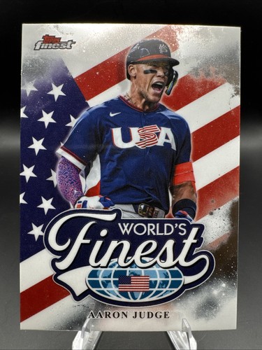 2026 Topps Finest Aaron Judge Base (RAW)