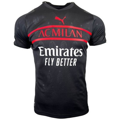 Puma AC Mailand Drittes Trikot Milan Rossoneri Italien 2021/2022 M Schwarz
