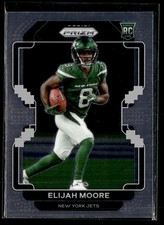 2021 Panini Prizm #346 Elijah Moore Football Card 0101L