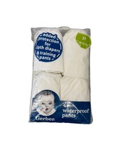 Gerber 4 Pack Waterproof Pants Size 2T 28-32 lbs Reusable