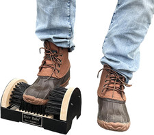 Heavy Duty Boot Scraper Brush Outdoor Shoe Cleaner Mud Scrubber Mountable