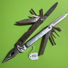 Leatherman Super Tool Plier Multi Tool Pocket Knife Stainless EDC #852