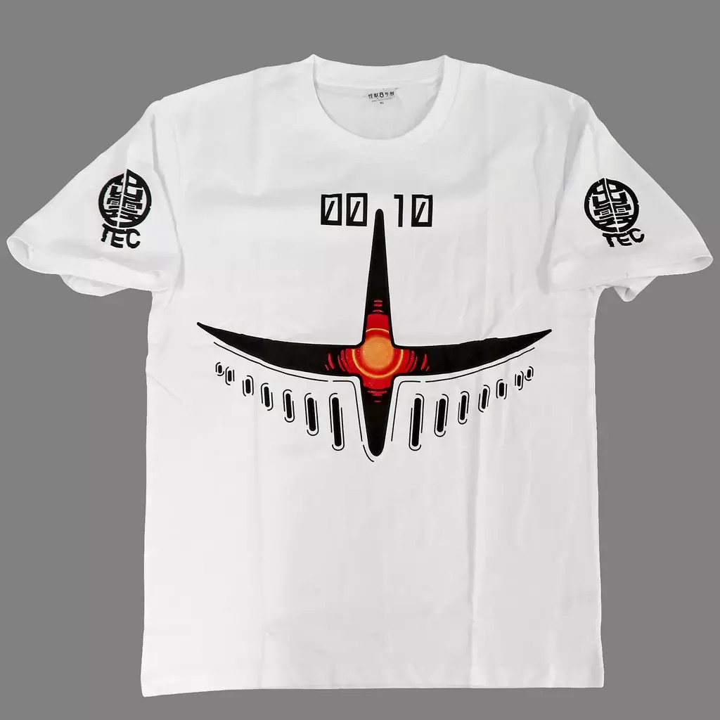 Tshirt Hoshina & Kaiju No. 10 Tshirt White L size 