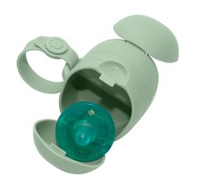Ubbi On-The-Go Dual Pacifier Holder, Keep's Baby's Binkies Clean and Accessible,