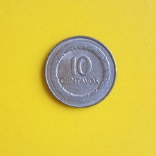 10 Centavos M&uuml;nze aus Kolumbien von 1967 (sch&ouml;n bis sehr sch&ouml;n)