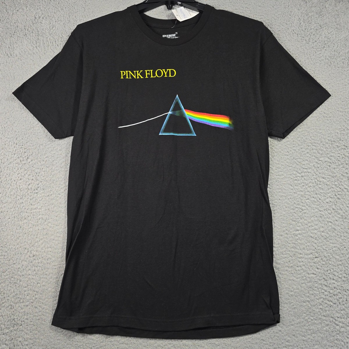Pink Floyd Tシャツ ブラック PINK FLOYD Shirt Mens LARGE Black Darkside Of The Moon CASUAL