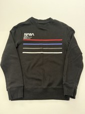 Alpha Industries NASA Casual Crewneck Sweatshirt Size XS Men  s Black
