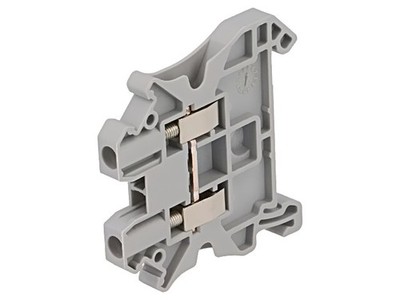 2X UT 2,5 3044076 Verbinder: Schienen- UNenn: 800V Schraubklemme grau 32A Wege: