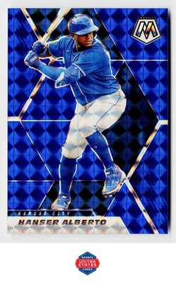 2021 Panini Mosaic #55 Hanser Alberto Blue #/99
