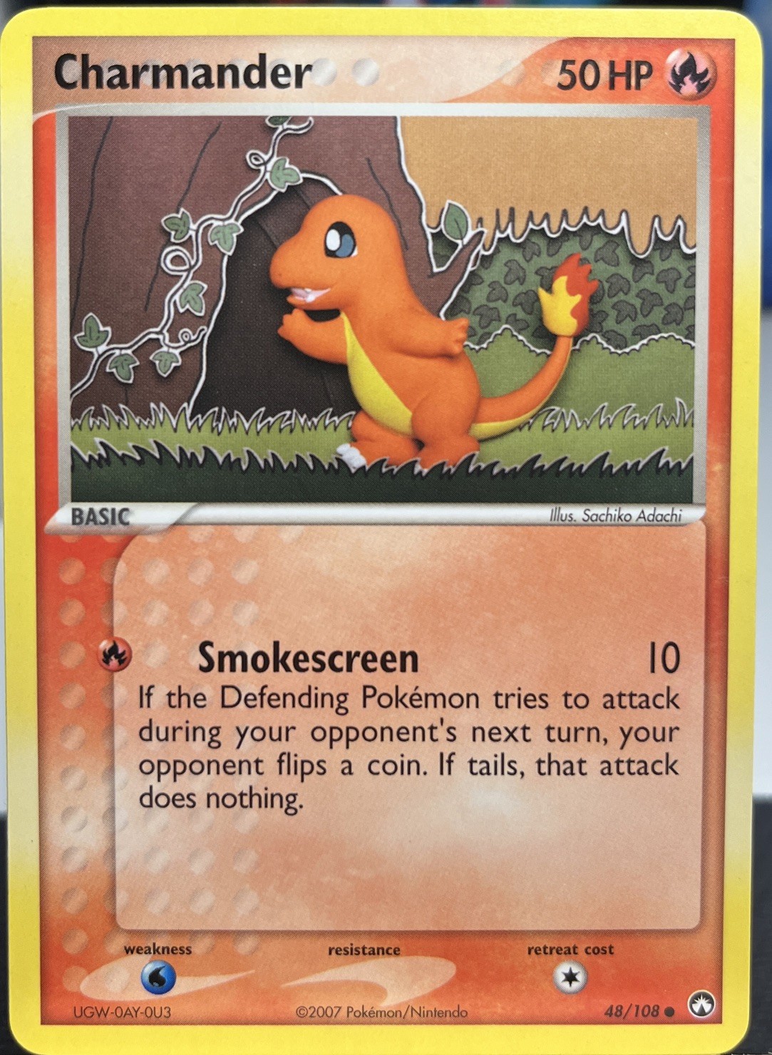 Charmander 48/108 Pokemon TCG Power Keepers Unlimited NM 🔥 2007