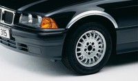 Radlaufleisten Satz Hochglanz-Edelstahl FüR BMW 3Er E30 Ab 09.1987