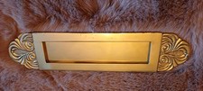 Brass Vintage Art Deco Letter Box Fitting BNIB Unused