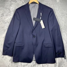 Tommy Hilfiger Navy Blue Stretch Blazer Mens 46 Large Suit Separate Jacket