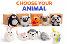 Needle Felting Kit Animal DIY Beginner Wool S...