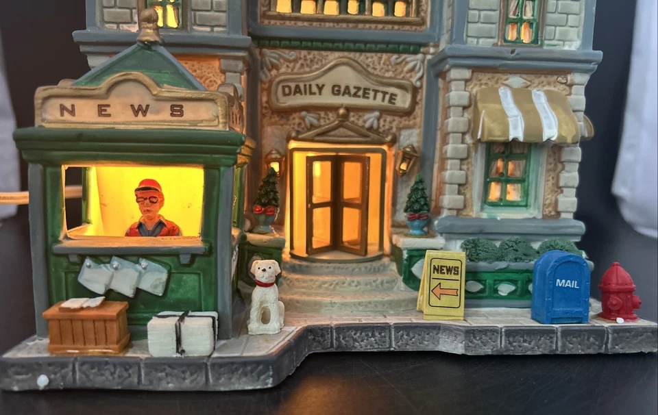 Lemax Caddington Village | Gaceta diaria de edificio iluminado iluminado Foto 3 de 4