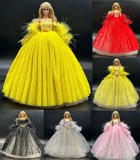 1 Set Doll Clothes Princess Dress for 11.5 Inch 30cm Doll Kids or Birthday Gift