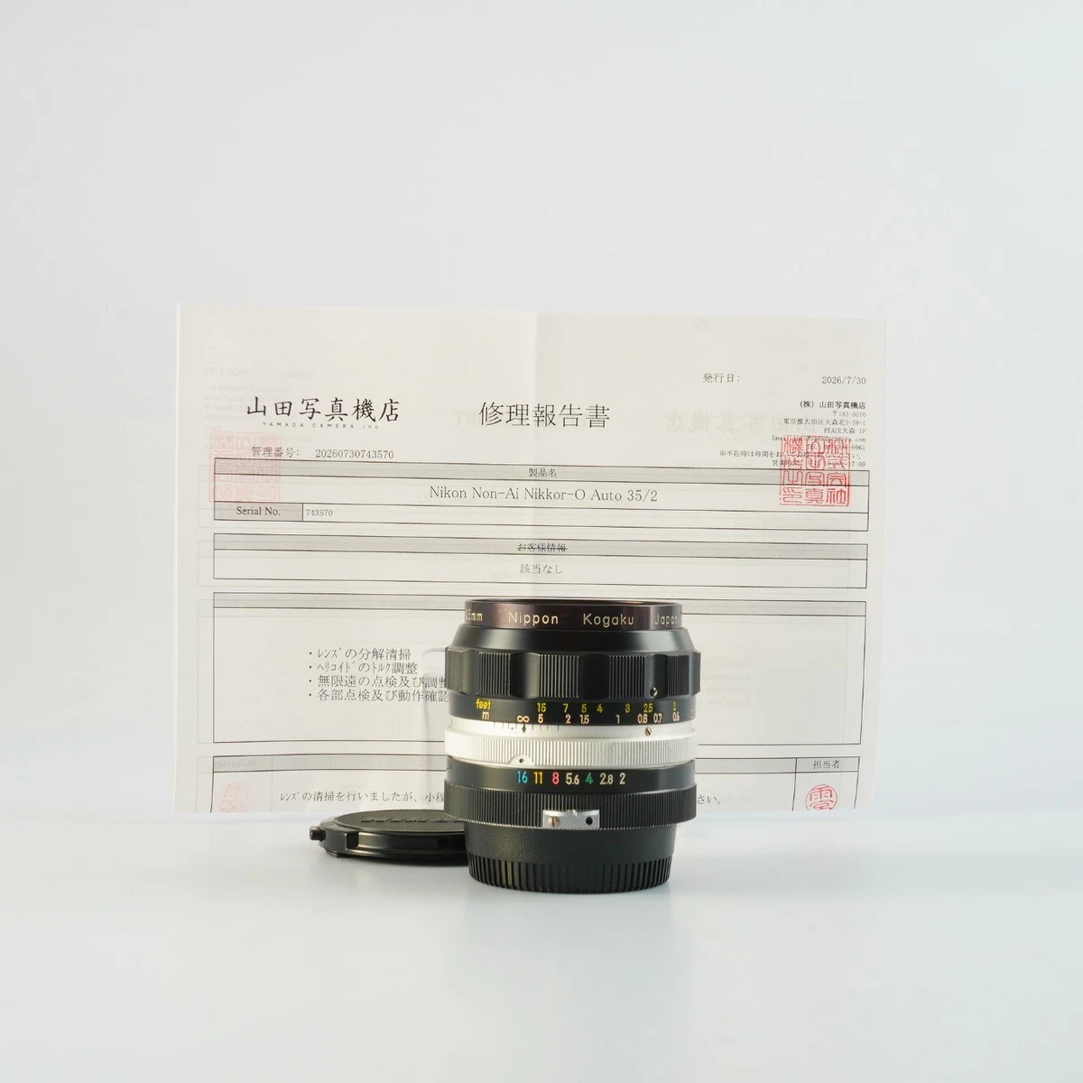 Nikon NIKKOR f/2 Camera Lenses 35mm Focal for sale | eBay