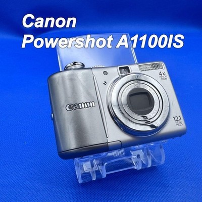 Canon Powershot A1100IS kompakte Digitalkamera getestet funktionierender Verk...