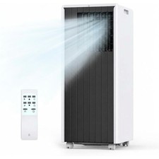 Portable Air Conditioner 8000 BTU AC Unit w/ Remote for Bedroom Office 350 Sq.Ft