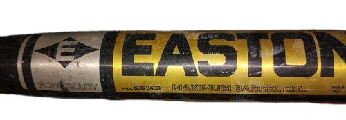 Easton MDL S80 3433 Softball Bat 2-1/4” Diameter 34 in 33 oz Black Thin Grip - Picture 3 of 5