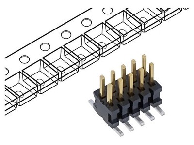 FTSH-105-01-F-DV-P-FR Steckverbinder: Stift Buchse männlich PIN: 10 vertikal SMT