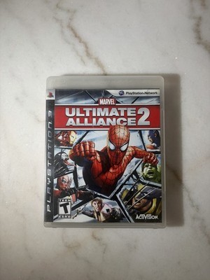 Marvel: Ultimate Alliance 2 (PlayStation 3, 2009) Complete Tested Working