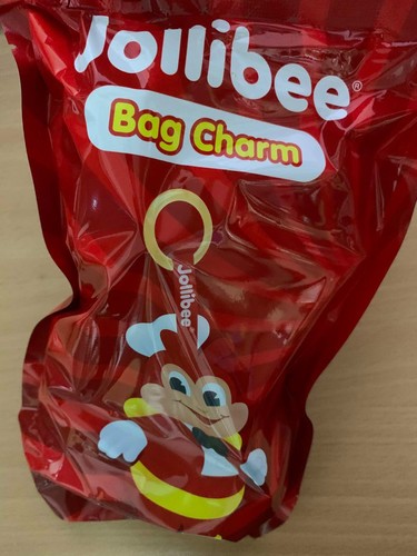 JOLLIBEE BAG CHARM KEYCHAIN PHILIPPINES EXCLUSIVE New 2025, No Box - Picture 2 of 4