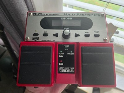 boss ve-20 vocal processor, works great, with power cable and manual